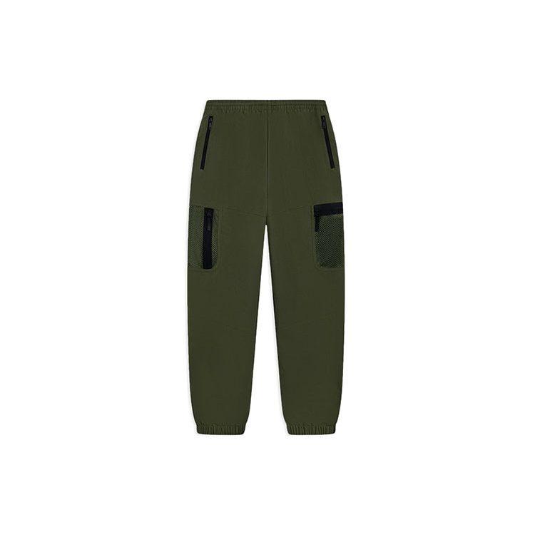 Li Ning CF Knitted Sweatpants Unisex Army Green AKXS855-2