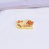 Miniature Food Toys: Resin Bread & Donut Fridge Magnets and Hair Clips