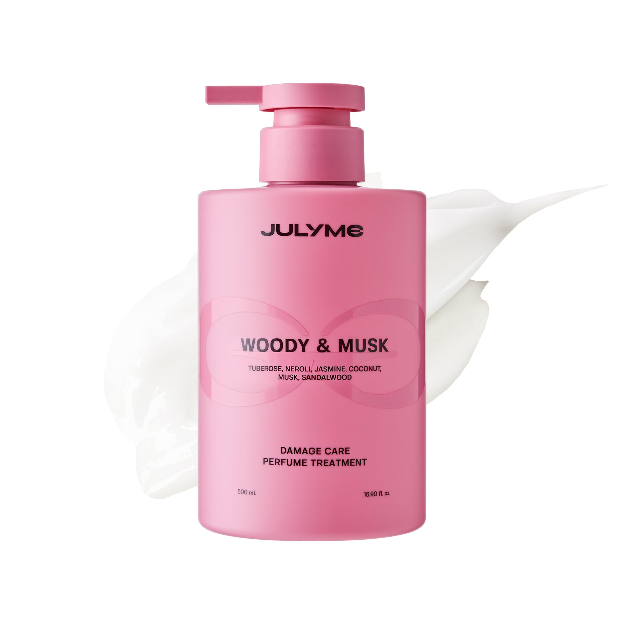 

Hair Treatment for Damaged Hair JULYME Perfume Treatment Woody Musk Deep Cedarwood Musk Hair 500ml – & Conditioning, Biotin, Collagen, Scent, розовый