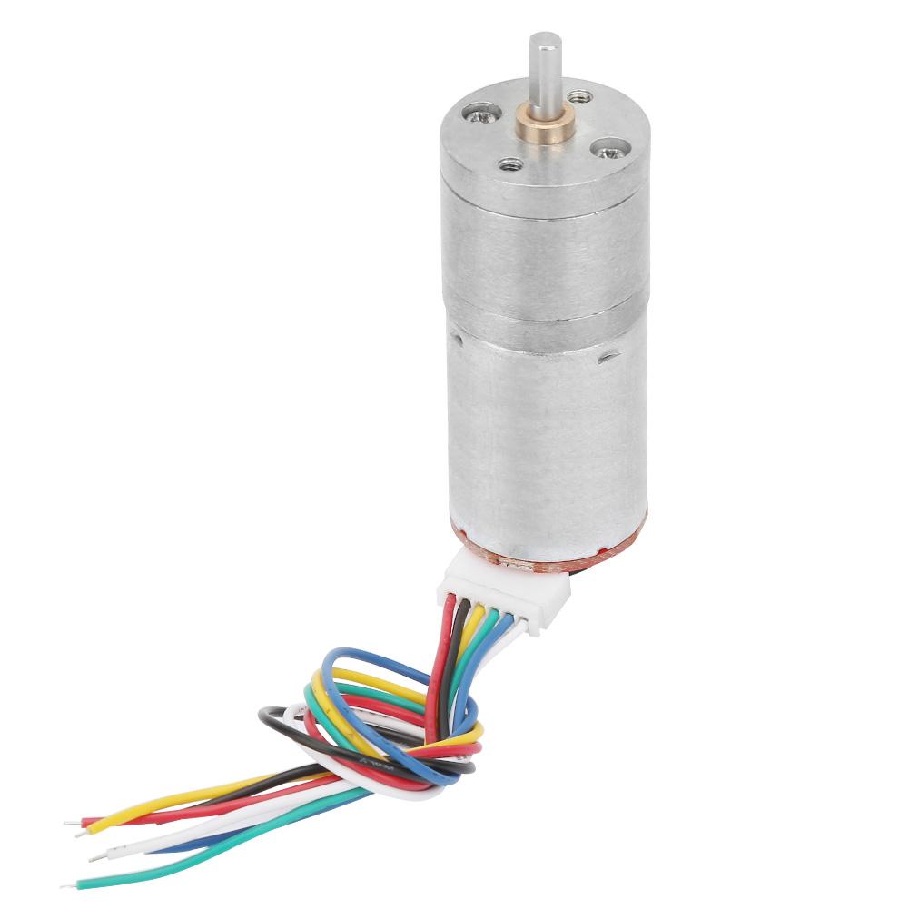 DC 6V Encoder Gear Motor Speed Reduction Motor for Robot RC Car DIY Engine Toy