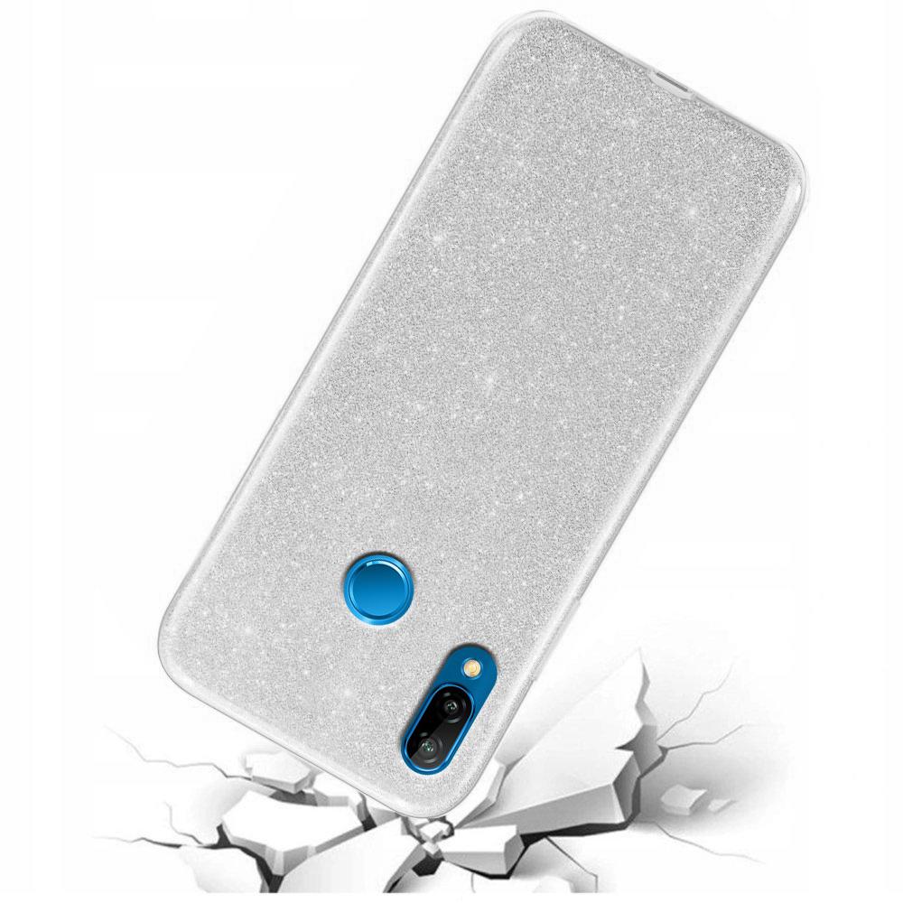 Glitter Case for Huawei P20 Lite, Silver