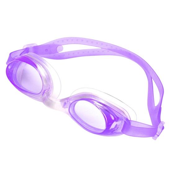 Swimming Goggles Water-Resistant Adjustable Impact-Resistant UV Protection with Elastic Strap Swimming Eyewear Glasses with High Clarity Lens for Kids