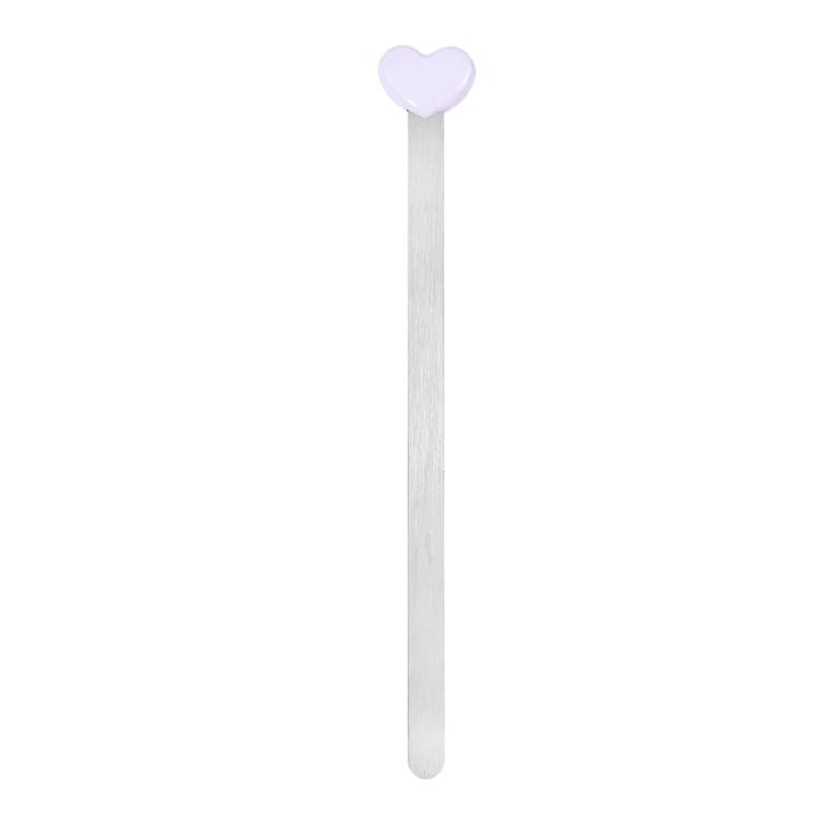 Stainless Steel Heart Shaped Bookmarks Safe for Children Students Teachers Reading Accessories Gift for Book Lovers