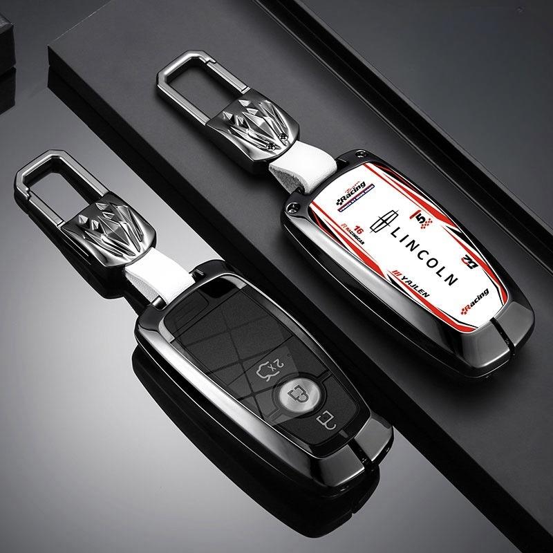 TPU Car Key Cover Case Bag for Lincoln Continental MKC MKZ MKX Navigator Z Nautilus Aviator Corsair 2017 2018 2019 2022 Keychain Q2