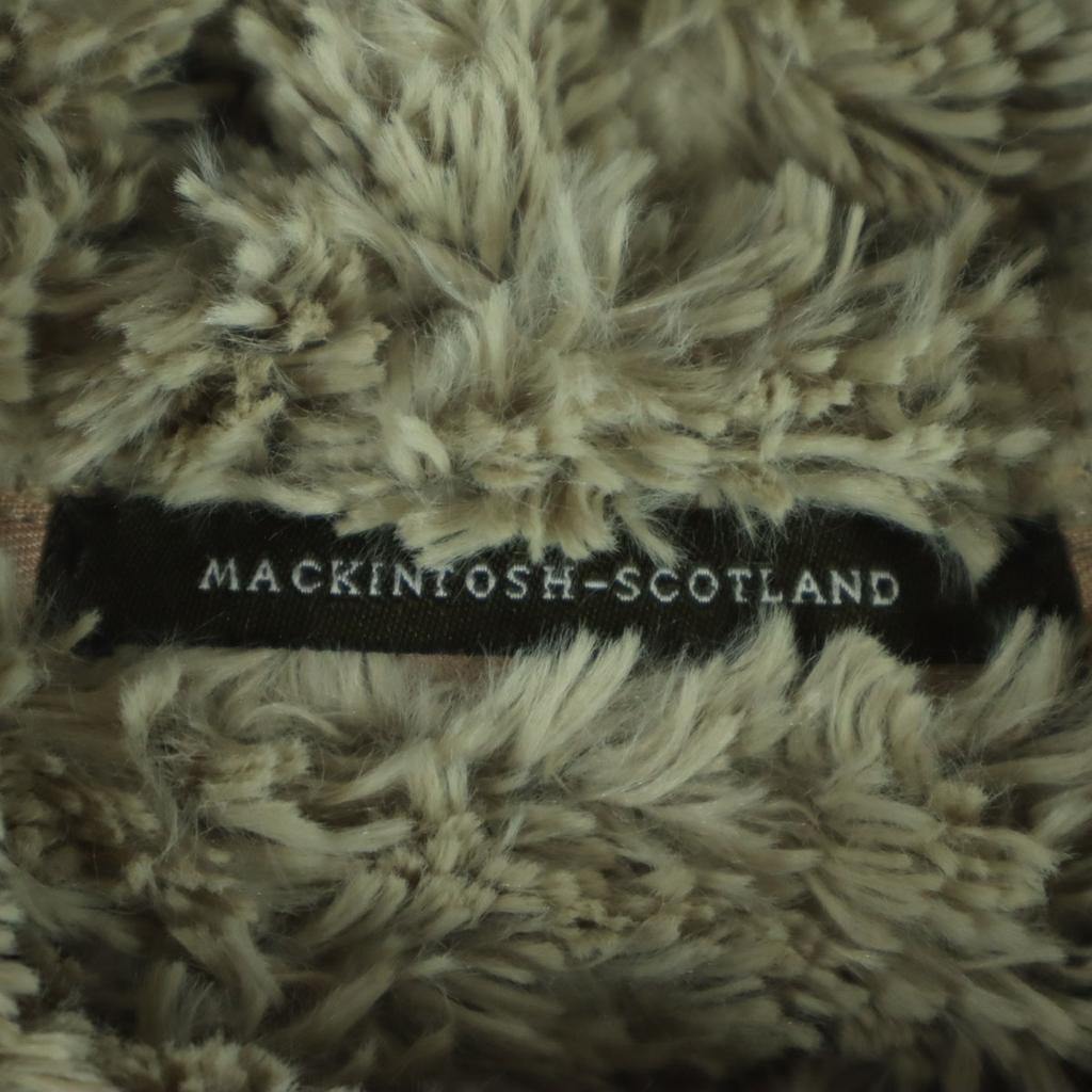 Mackintosh Made In Scotland Long Sleeve Quilted Jacket 34 Beige Women Used
