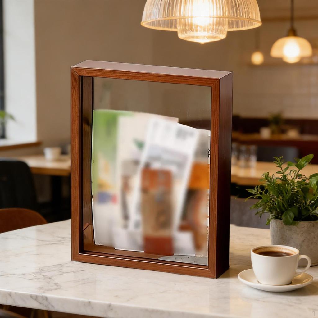 Ramka na pamiątki podróżne z przezroczystym etui dwustronnym na pamiątki, rękodzieło, dzieła sztuki