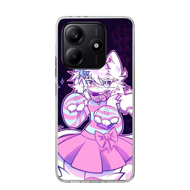 Boykisser Cat Phone Case For Xiaomi Redmi Note 15 14 13 12S 12 Pro Plus 11S 11E 11 11T 10S 10 Art Soft Pattern Cover Redmi Note