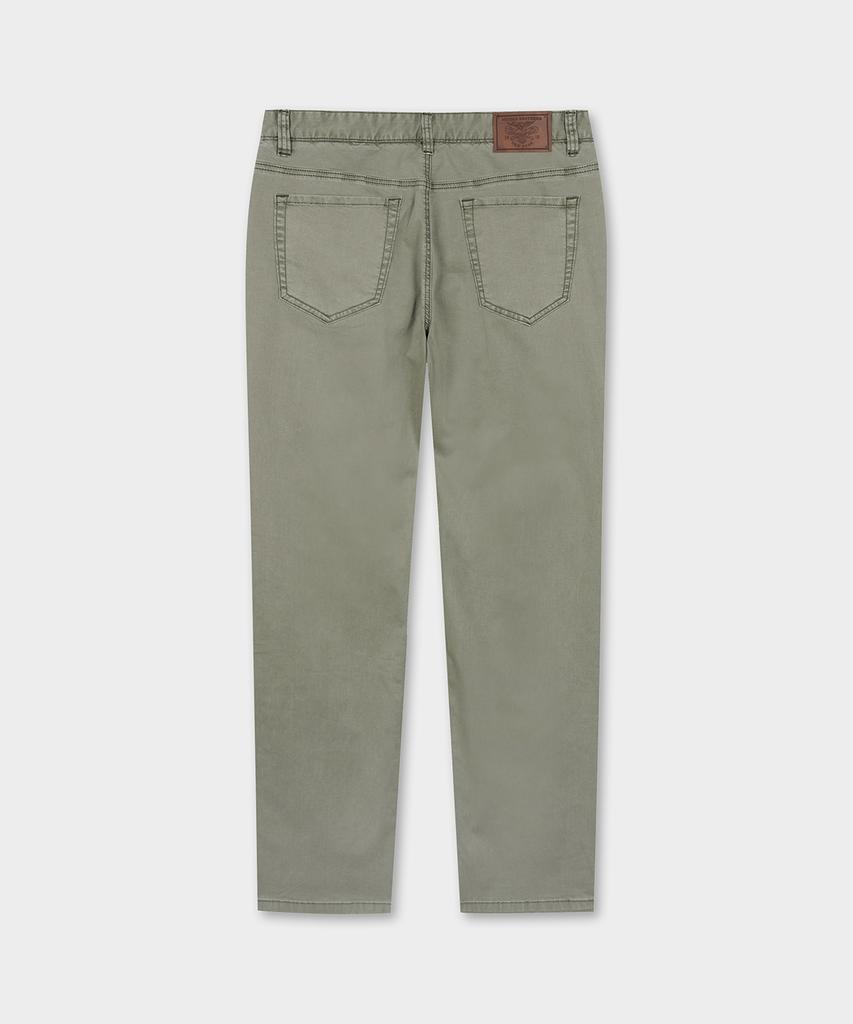 BROOKS BROTHERS Garment Dyed Pants (Khaki) (Bbpcmb202A2Fm)