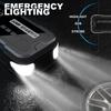 10000mAh 2000A Peak Car Jump Starter Air Compressor 4 In 1 Emergency Flashlight Portable Power Bank for Gas & Diesel Vehicles