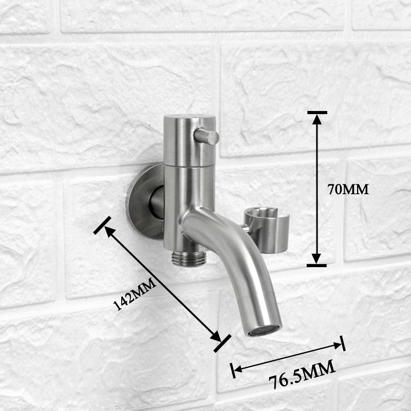 Edelstahl Toiletten Handbrause Bidet Armatur Sprühkopf Bidet Set Sprühkopf Toiletten Sprühkopf Badezimmer Selbstreinigende Dusche Shattaf Wasserhahn