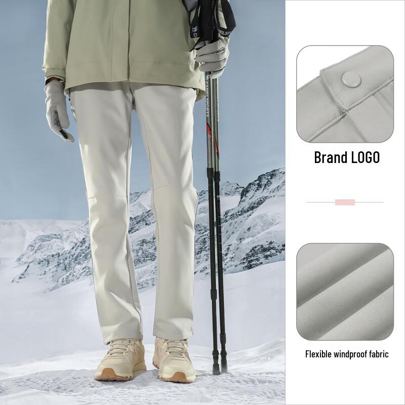 Camel Men s Soft Shell Warm Windproof Waterproof Pants A1W1VV126 XL