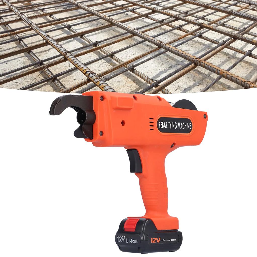 Automatic Tying Tool Electrical Tools Reinforcing Steel Bar Tying Machine ABS High Carbon Steel Fully Automatic Strapping Tool