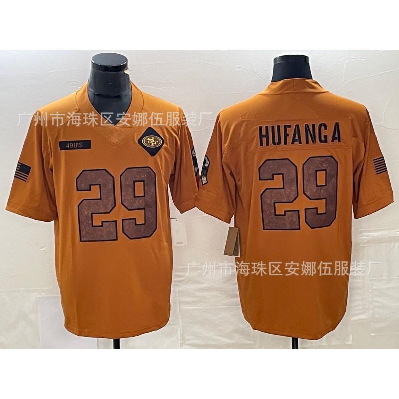 Klassisches Tribute Rugby-Trikot Herren - 32 NFL-Teamdesigns Atmungsaktive Baumwollmischung Sportbekleidung Training Freizeitkleidung