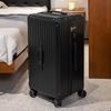 Women's Lightweight Travel Suitcase - Five-Wheel, 24"/28" Options, Large Capacity, Corner Protectors