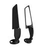 Motorcycle Windshield Rearview Mirrors for Honda, Yamaha, Kawasaki - Large & Small Sizes Available