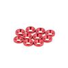 10Pcs M3 Colourful Aluminum Alloy Anodized Countersunk Head Bolt Washers Gasket For 1/10 Rc Car