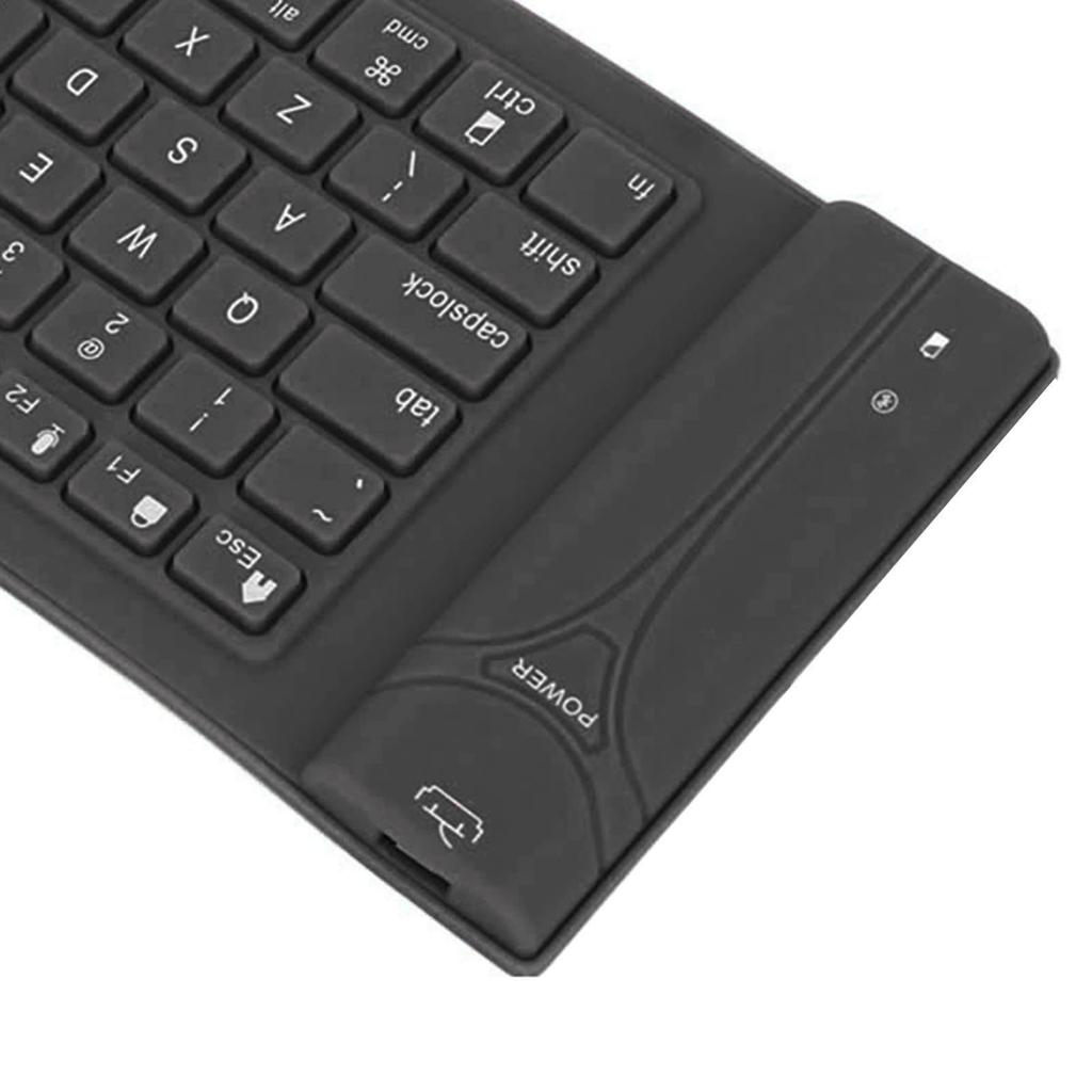 Clavier en Silicone Pliable 108 Touches Étanche Conception Entièrement Scellée Clavier Pliable pour la Frappe