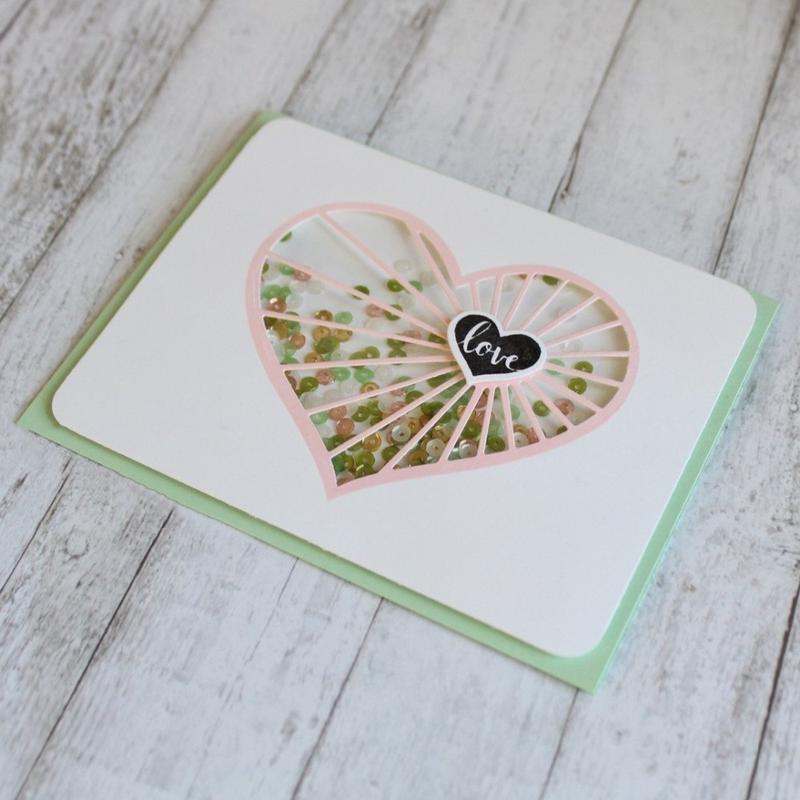 Hollow Out Heart Frame Art Pattern Metal Cutting Dies for Scrapbooking Embossing Stencils Card Making Craft Decor