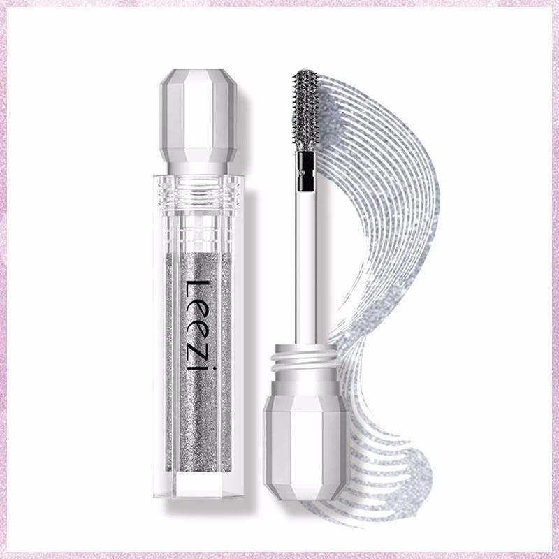 Diamond Glitter Mascara Quick Dry Water Drop Makeup Long Lasting Waterproof Eyelash Mascara