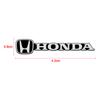 3D Car Styling Sticker Aluminum Emblem Interior Speaker Audio Badge For Honda Fit Mugen Insight Type S R VTEC Modulo Vezel SiPilot Fit XRV CRV HRV Dio