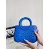 Waterproof Beach Bag Leisure DIY Colorful Fashi Handbags Sandproof Anti-slip Handle EVA Handbags Travel Toiletry Storage Bags