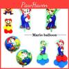 Mario Super Balloons Children Birthday Party Decoration Cartoon Bros Luigi