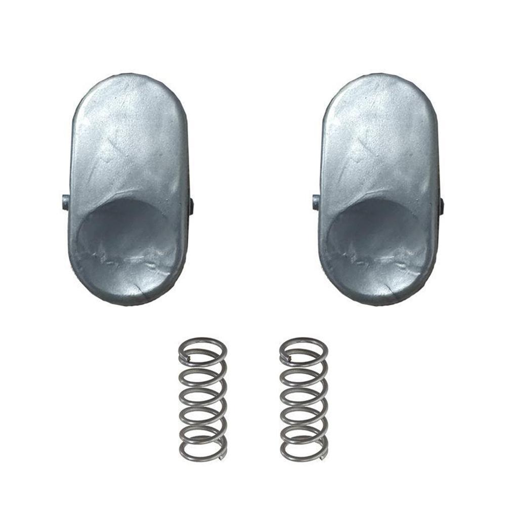 2 Set Replacement Silver Tool Catch Vacuum Cleaner Part Dust Bucket Button Suitable for Various Models Vacuum Cleaner