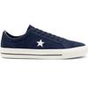 Converse One Star Pro Suede Low Top Skate Shoes Unisex Sneakers Blue White 166022C