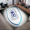 Coventry City Logo Flannel Printed Carpet, Home Sofa Decoration for Living Room & Bedroom, Non‑Slip Play Flannel Floor Mat for Game Room
