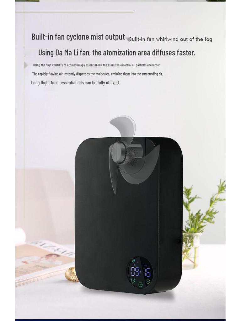 150ML High-Volume Commercial Essential Oil Diffuser with Intelligent Auto-Spray for Hotels