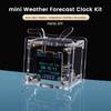 Multifunktionales Digitaluhr-Kit 2,4-GHz-WLAN-Konnektivität Wetteruhr DIY Lötübung