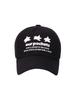 OURPOCKETS Signature Slogan Ball Cap (Black)