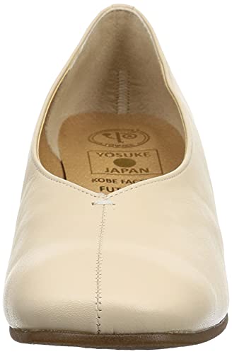 Yosuke Women's Pumps, 5510067, Ivory, Size 23.0 cm
