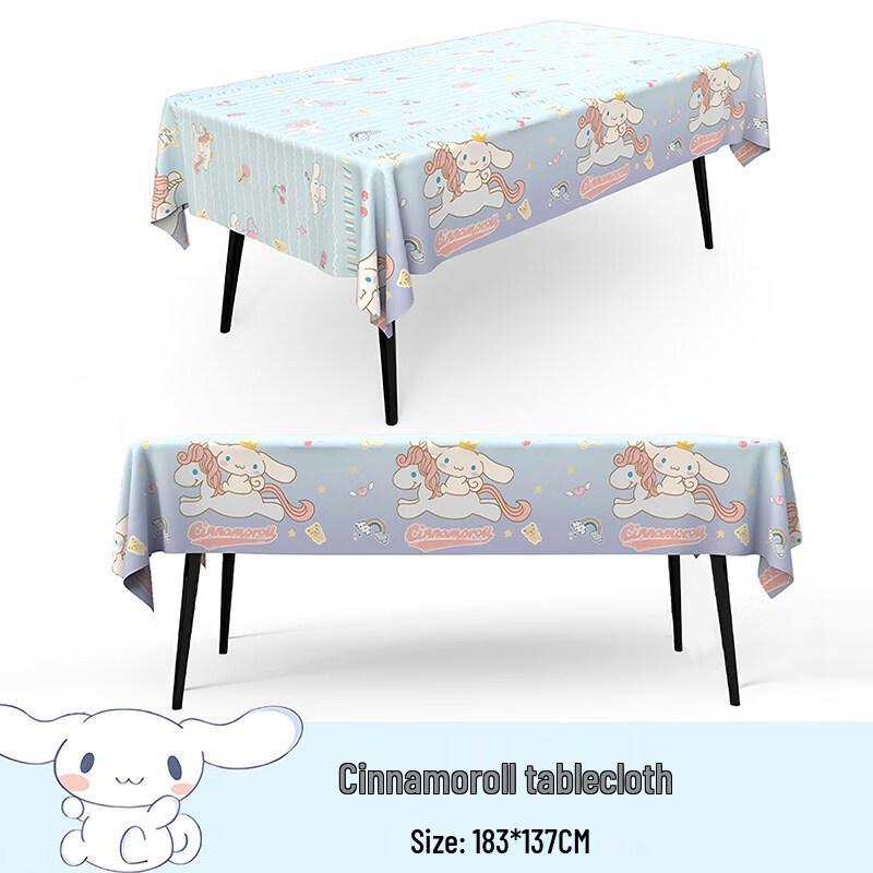 ZISIZ First Birthday Disposable Tablecloth