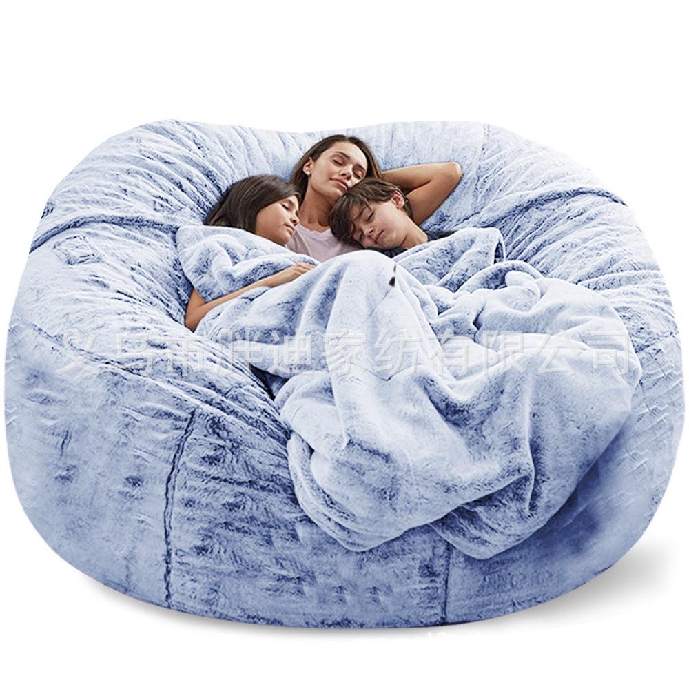 Lazy Sofa Bean Bag - Round Sponge-Wrapped Tatami Cover