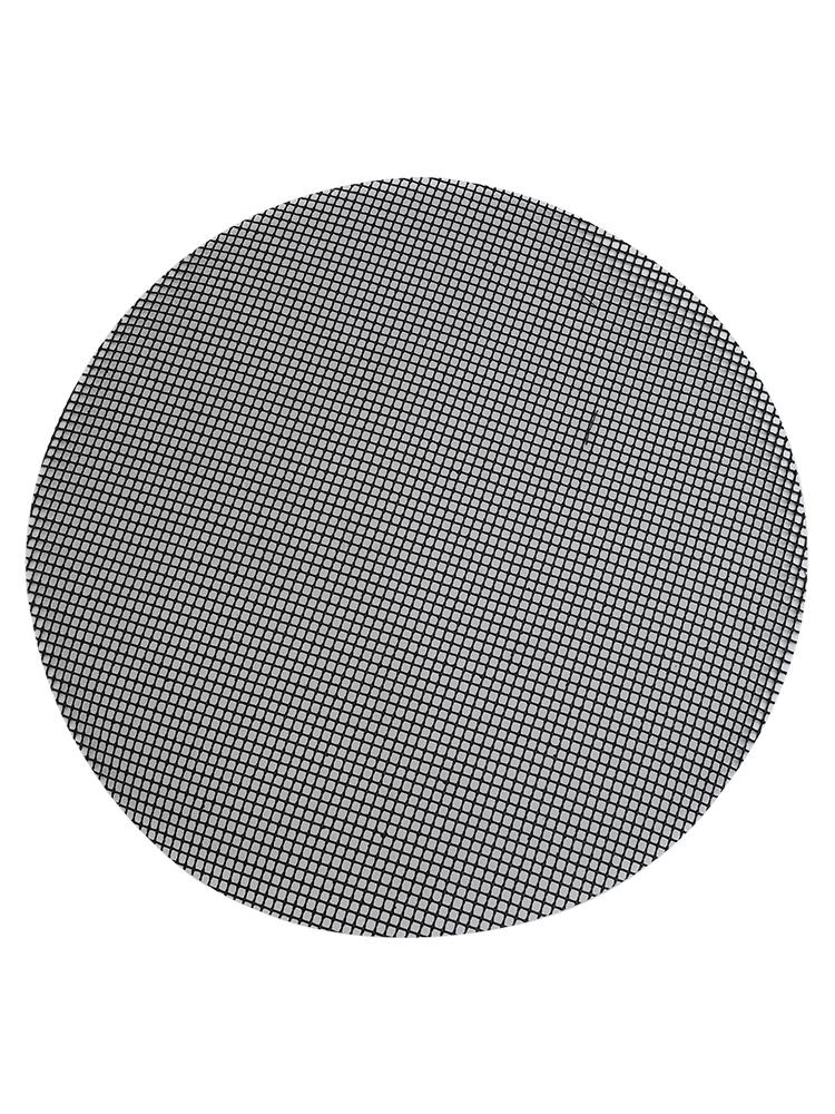 Round Grill Mesh Mat for BBQ 16 Inch Fiberglass Grilling Accessory 2 Pieces