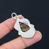 Natural Rainbow Jasper Gemstone Jewelry 925 Sterling Silver Pendant For Women