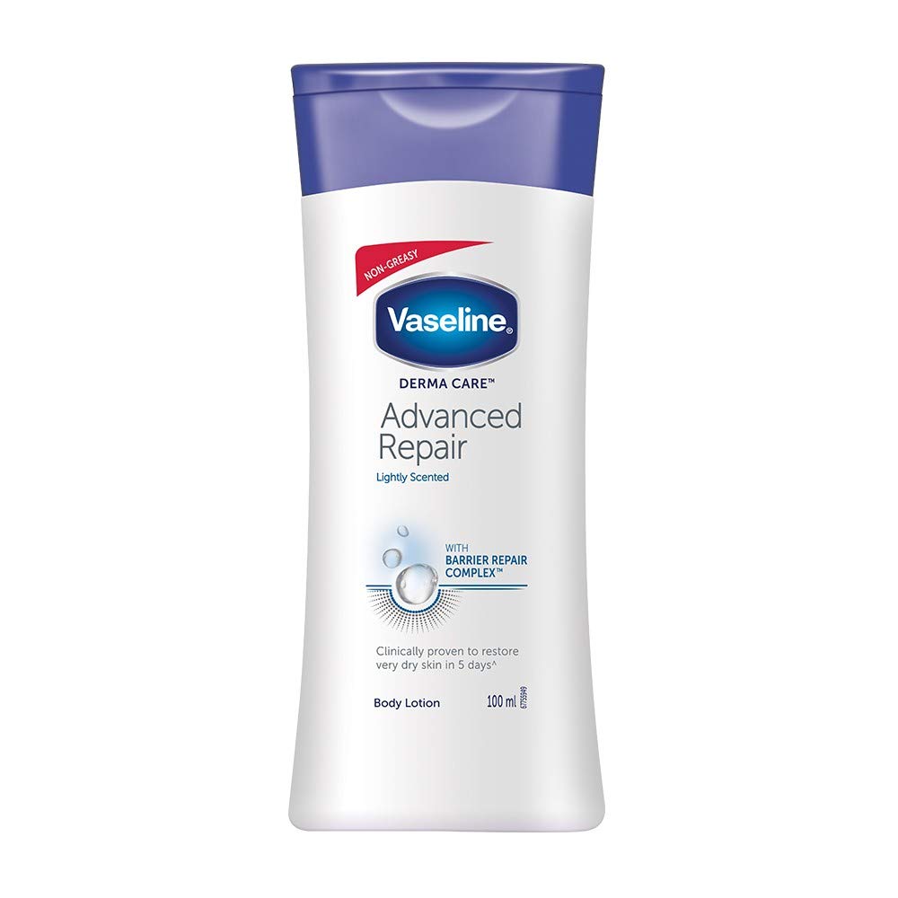 Vaseline Derma Care Advanced Repair Body Lotion For Sensitive Dry Skin 100 ml Pack