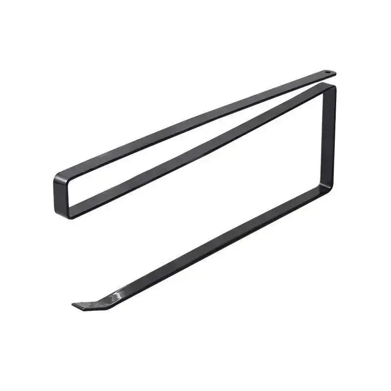 

No Punching Paper Roll Holder Towel Rack Cling Film Storage Rack for Bathroom & Kitchen Hanging Shelf Tissue Accessory