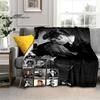 Elvis Throws Blanket 3D Printing Rock Singer Sofa Blanket  Adults and Children Bedroom Living Room Decoration Blanket for Bed