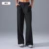 New Drape High Waist and Thin Casual Pants Quick-drying Breathable Straight Trousers Loose Wide-leg Suit Pants Women