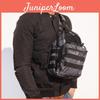 Mochila Masculina Camuflada Resistente com Design Tático Molle e Múltiplos Bolsos