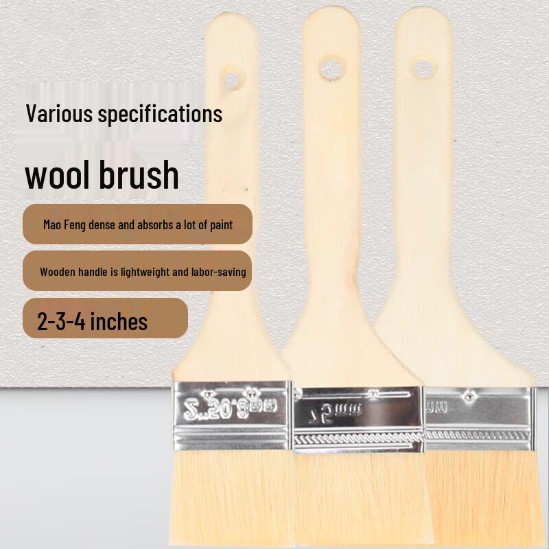 Jinsu Wool Paint Brush Set