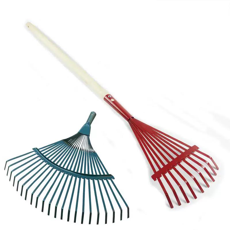 Jundingying 22-Tooth Flat Steel Wire Garden Rake