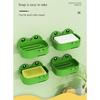 Frog Soap Holder Bathroom Soap Box Fast Drain Bathroom Counter Soap Dish Bathroom Supplies Organizing Storage Tray For Counter
