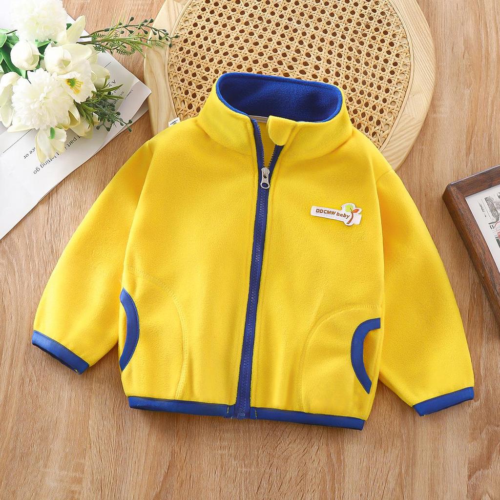 Fleece-Lined Hooded Sweatshirt for Toddlers - Boys & Girls Autumn/Winter Collection