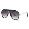 Personalized box sunglasses, new European and American retro fashion trendy driving UV-proof sunglasses