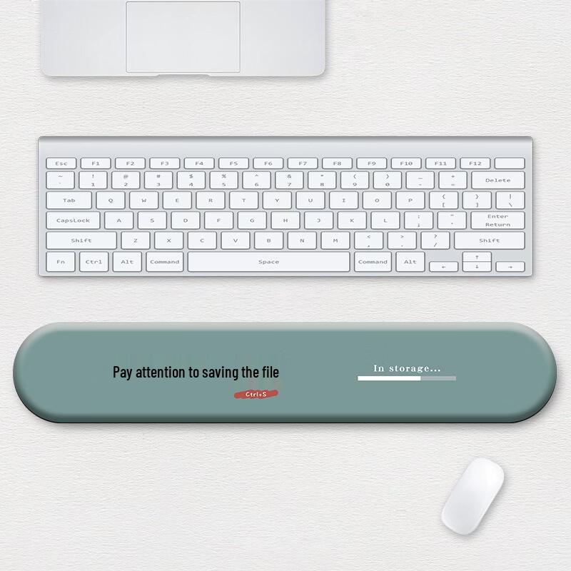 FumaiDe Cloth Wrist Rest Keyboard and Mouse Pad Set