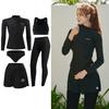 Wetsuit Rash Guard Long Sleeve Short Pants Quick Dry Sun Protection Men Women Surfing Diving Swimming