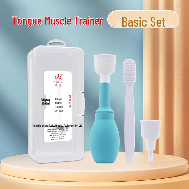 Weiyang Tongue Muscle Trainer: Retractor & Exerciser for Oral and Language Development In Adults and Children